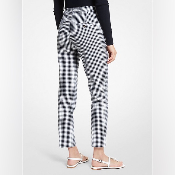 (90)MICHAEL KORS COLLECTION
Samantha Gingham Stretch Cotton Pants - Picture 3 of 12
